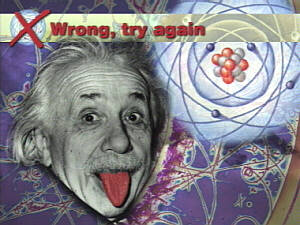 Einstein Chair Quiz - WRONG